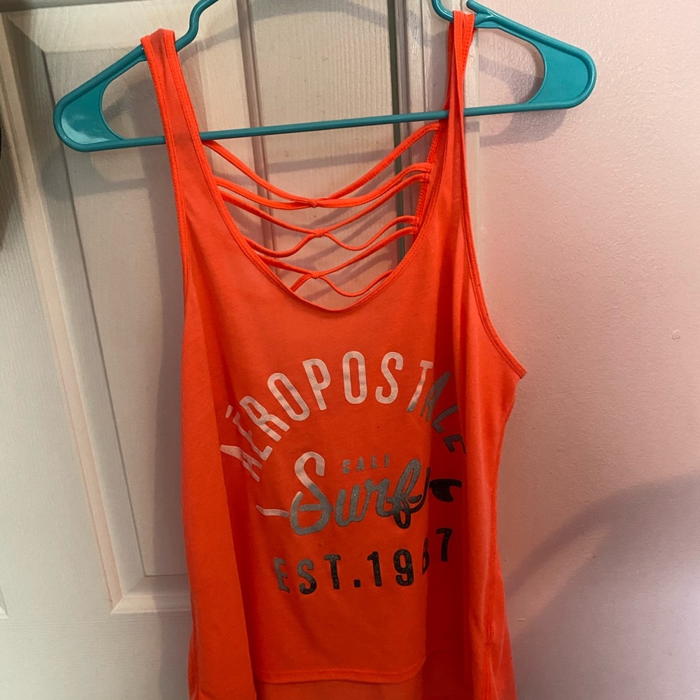 Aeropostale summer tank top with open back